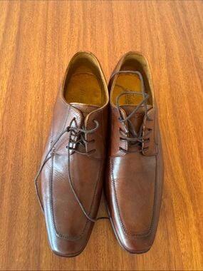 Florsheim Men's Brown Leather Lace-Up Oxfords